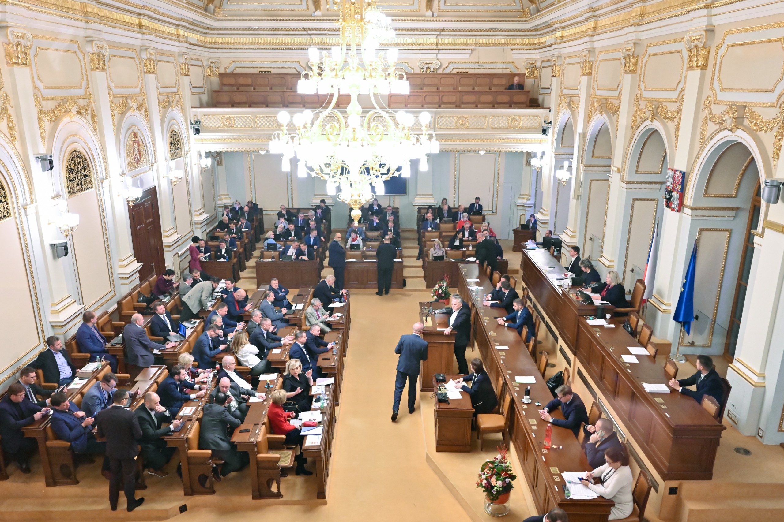 Milli Məclisin sədri Sahibə Qafarova Çexiya Parlamentinin Deputatlar Palatasının sədri ilə görüşüb